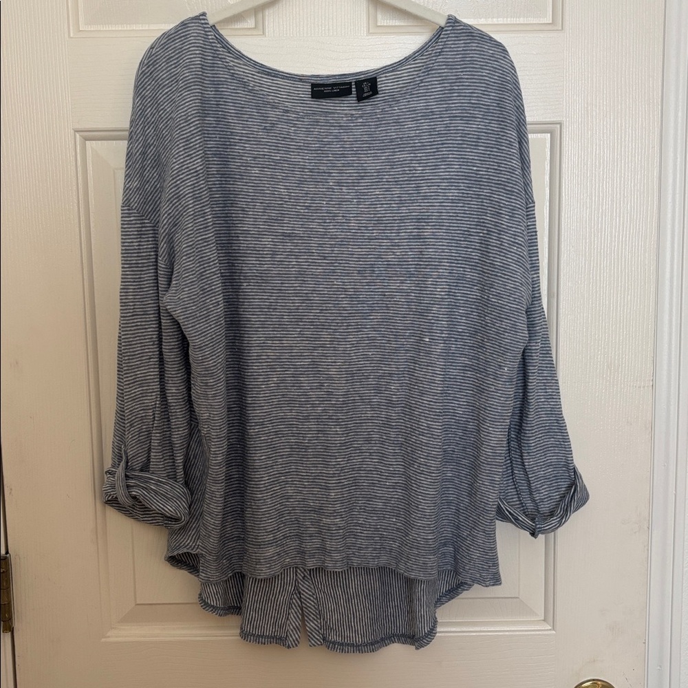 ADRIENNE VITTADINI / LINEN TOP